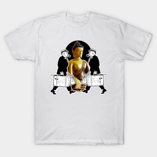 Asia here I come! Faith in Buddha and have a good trip! T-Shirt